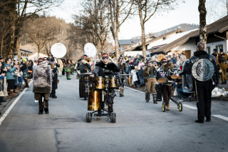 die Flachshuilar Gugge aus Sonthofen Sorgt Für Stimmung